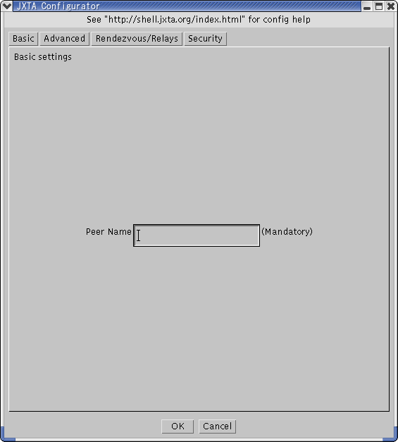 jxta configurator